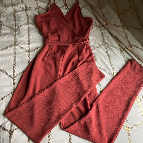 Rust Jumpsuit | Fashion Nova - Picture 3 of 4